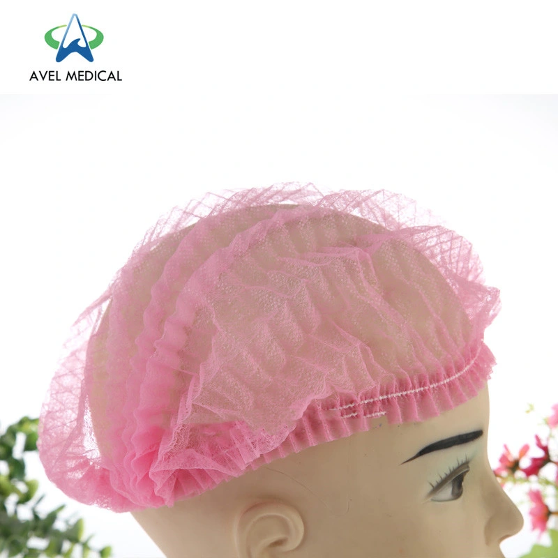 Disposable Non Woven Mob/Clip/Bouffant/Doctor/Nurse/Surgical/Medical/Dental/Worker/Astronaut/Shower/Hair/Hotel/Round/Net Dustproof Waterproof PE/PP Cap