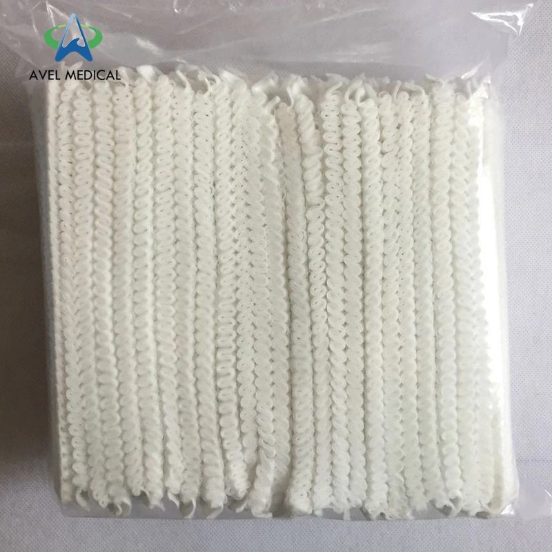 High-Quality Wholesale Dental/Nursing/Space/Mob/Work Nonwoven Disposable Dustproof PP Hats Clip Bouffant Round Cap