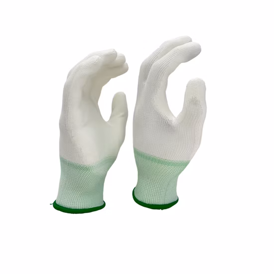 Guante de mano de nitrilo de látex protector resistente a cortes de trabajo de seguridad laboral mecánico sin costuras industriales