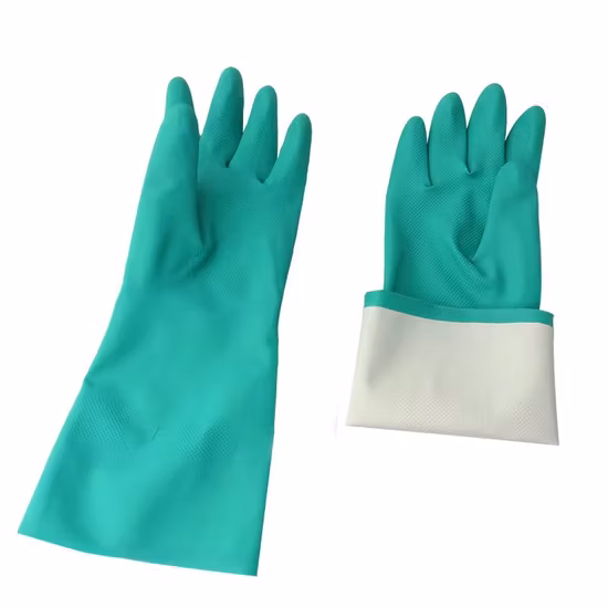 En455/FDA Fabricante Guantes de nitrilo sin polvo/Guantes de seguridad desechables/Guantes de trabajo para uso médico/industrial/hogar/alimentario