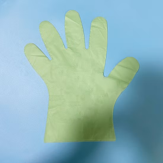 Los fabricantes chinos venden al por mayor guantes desechables de cocina PE