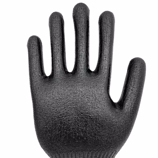 Protección resistente a cortes Hppe En388 4X42D ANSI A5 CE Trabajo Protección laboral Trabajo Construcción industrial Seguridad Guantes de mano Anti corte